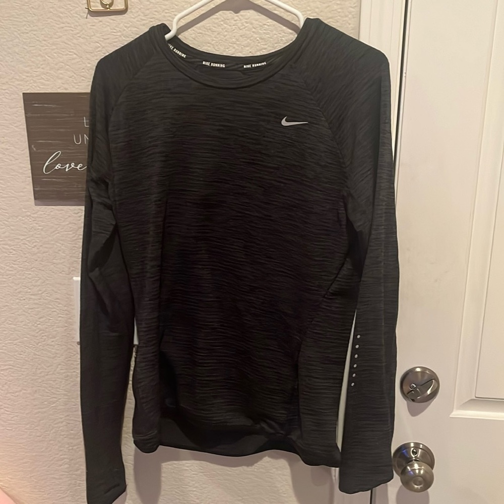 Nike Dri Fit Long Sleeve Running Tee